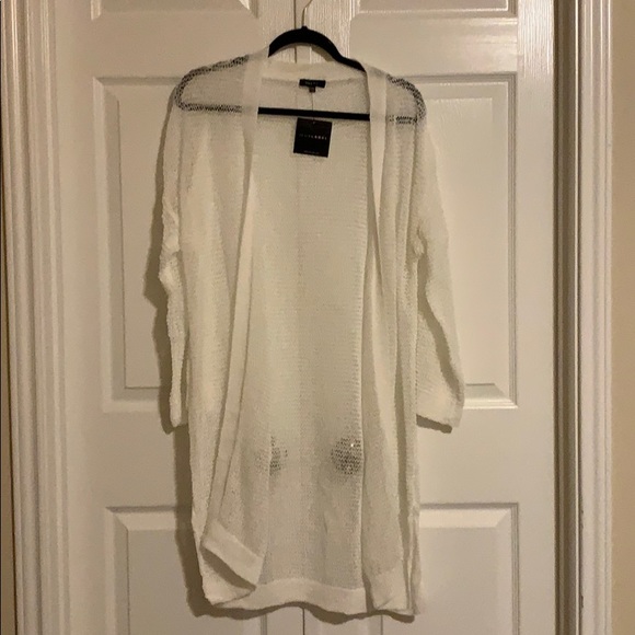 NWT JLUXLABEL White Sienna Crochet Cardigan - Picture 3 of 11